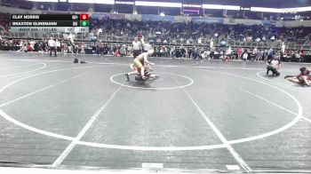 110 lbs Rr Rnd 3 - Clay Norris, Ray-Pec vs Braxton Glinsmann, Big Dog Grappling Academy