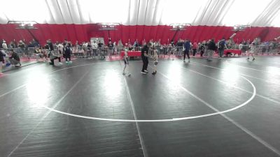 43 lbs Champ. Round 1 - Braxton Clark vs Krew Kafer, MATPAC