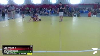 132 lbs Placement Matches (16 Team) - Dalton Humeniuk, Moorhead SPUDS vs Lodi Athlete 4, Princeton