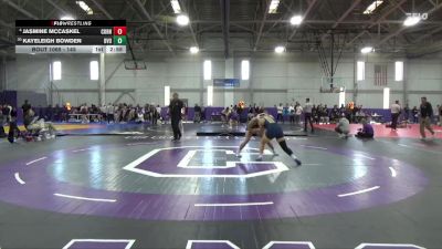 145 lbs Cons. Round 2 - Kayeleigh Bowden, Buena Vista vs Jasmine McCaskel, Cornell College