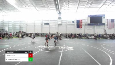 136 lbs Semifinal - Izabella Luna, Fourth Chamber WC vs Aubrey Hernandez, Threshold WC