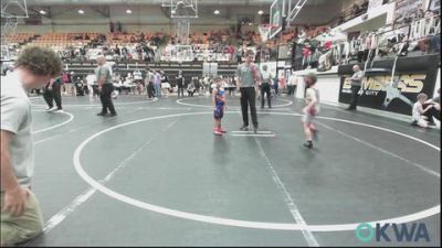 49 lbs Quarterfinal - Greyson Farmer, Carl Albert vs Armani Chambers, Standfast