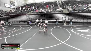 109 lbs Champ. Round 1 - Aidan Rainer, Grantsville High School vs Zach Siemers, Maple Mountain High School