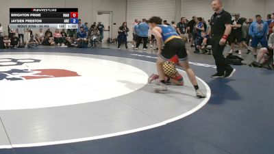 55 kg Cons. Sub-rd Of 64 - Brighton Prine, South Georgia Athletic Club vs Jayden Preston, Arizona