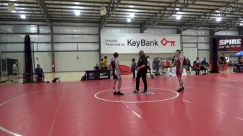 60 kg Round Of 16 - Eli Griffin, West Coast Regional Training Center vs Mason Barrett, Cougar Wrestling Club