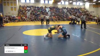 106 lbs Round Of 64 - Dominic Ditomasso, South Georgia Athletic Club vs Angelo DeDona, Manatee