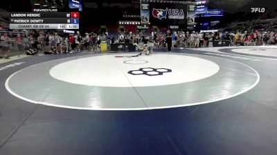 132 lbs Champ. Rd Of 64 - Landon Herdic, NY vs Patrick Dowty, IN