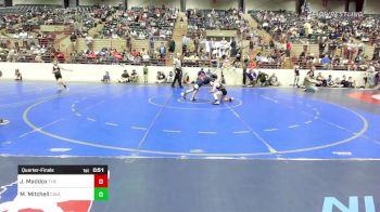 70 lbs Quarterfinal - Jackson Maddox, The Storm Wrestling Center vs Micah Mitchell, Cavalier Wrestling Club