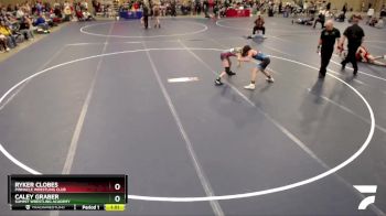 100 lbs Round 2 - Caley Graber, Summit Wrestling Academy vs Ryker Clobes, Pinnacle Wrestling Club