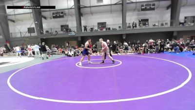 Junior Boys GR - 215 lbs Champ. Round 1 - Logan Downs, MT vs Giovanni Navarro Jr., CA