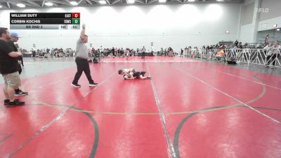 75 lbs Rr Rnd 3 - William Duty, East Carolina Elite - EL vs Corbin Kochis, TDWC Minions Blue - EL
