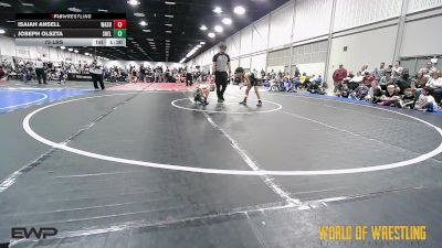 75 lbs Semifinal - Isaiah Ansell, Washington 9U vs Joseph Olszta, Shelton Wrestling Academy 9U