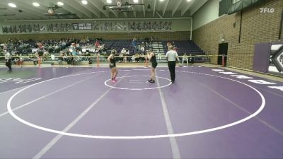 135 lbs Champ. Round 1 - Kimberly Weber, Lander Valley vs Jaya Wemple, Tongue River