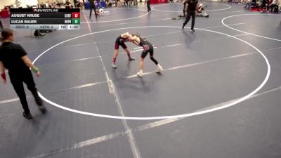 Elementary - 76 lbs August Kruse, Centennial vs Lucas Bauer, New Prague
