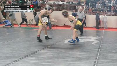 145_B lbs Consi Of 8 #1 - Killian McMahon, Shaler vs Hunter Dembowski, Shaler