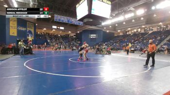 190 lbs Cons. Round 5 - Kendal Renshaw, Clayton vs Addison Affeldt, Smyrna