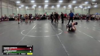 132 lbs Round 6 (8 Team) - Mason Comegys, Rebellion vs Jake Beaumont, Full Circle