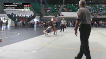 6A 126 lbs Champ. Round 1 - Caleb Barry, Buckhorn vs Jaydan Malone, Columbia