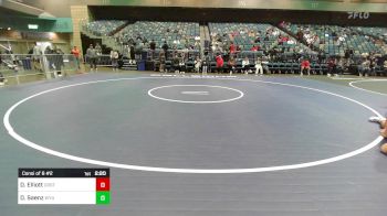 133 lbs Consi Of 8 #2 - Damion Elliott, Oregon State vs David Saenz, Wyoming