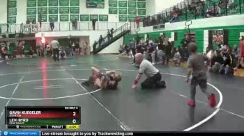 106 lbs Cons. Round 2 - Gavin Kuegeler, Riverton vs Levi Byrd, Star Valley