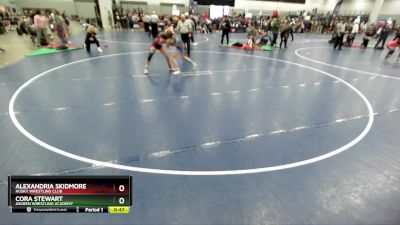 105 lbs Cons. Semi - Cora Stewart, Askren Wrestling Academy vs Alexandria Skidmore, Husky Wrestling Club