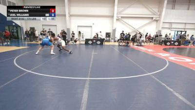 175 lbs Quarters - Peter Brown vs Joel Williams, Glenrock Wrestling Club