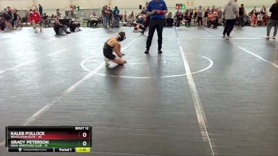 76 lbs Finals (8 Team) - Kaleb Pollock, Revolution Elite vs Grady Peterson, NOVA Wrestling Club