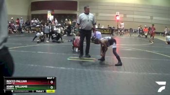 72 lbs Round 3 (6 Team) - Rocco Pallian, POWA vs Khiry Williams, BadBass