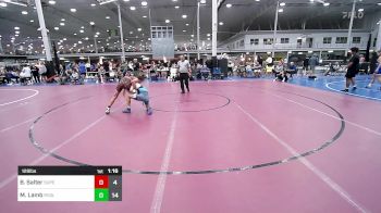 128 lbs Rr Rnd 3 - Braiden Salter, Superior Black vs Michael Lamb, Revival Black