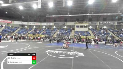 138 lbs Round Of 32 - Maximus DeWitt, Team Montana vs Braxton Robinson, Kearney Mat Cats WC