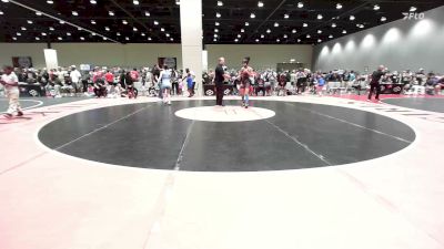 120 lbs 1st Place Match - McKenna Wilson, Hurricane Wrestling Academy vs Carmen Davidson, Slyfox Wrestling Academy