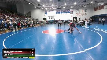 157 lbs Cons. Round 2 - Jayce Joss, Douglas vs Elijah Rinkenberger, Thunder Basin