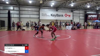 61 kg Consi Of 32 #2 - Anthony Hughes, Knights Wrestling Club vs Jacob Macatangay, Boilermaker RTC