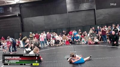 59 lbs Round 1 - Gideon Jenkins, Palmetto State Wrestling vs Guy Anderson, Carolina Reapers