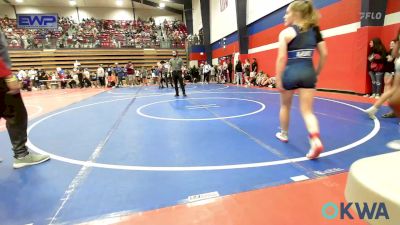 110 lbs Semifinal - BROOKLYNN CHURCH, Team Tulsa Wrestling Club vs Jaylynn Beard, Tulsa Blue T Panthers