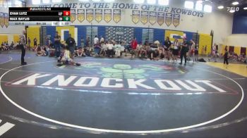 144 lbs Semis & Wb (16 Team) - Evan Lutz, Alpha WC vs Max Baylis, Black Hive