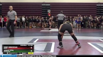 114-118C 1st Place Match - Noemi Vital, Bettendorf vs Zoey Dreckman, NH/TV