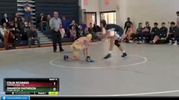 152 lbs Champ Round 2 - Shandon Matheson, Moapa Valley vs Colin McGinnis, Shadow Ridge