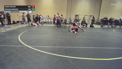 175 lbs 2nd Place - Jance Novak, Inwtc vs Ishaan Sekhon, Team Thunder