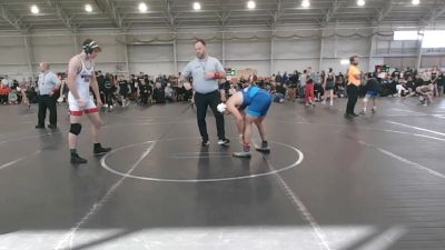 157 lbs Finals (2 Team) - Colby Hibner, Wrecking Crew WC vs Arius Gingerich, Dayton Bandits