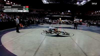 4A 160 lbs Champ. Round 1 - Marques Romero, Moriarty vs Eric Cohn, Silver