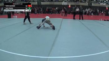 75 lbs Champ. Round 2 - Ace Pavel, Summit Wrestling Academy vs Tate Gauker, Mankato