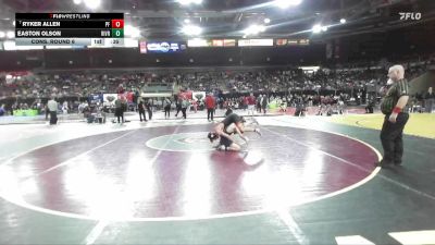 120 lbs Cons. Round 6 - Ryker Allen, Post Falls vs Easton Olson, Riverton