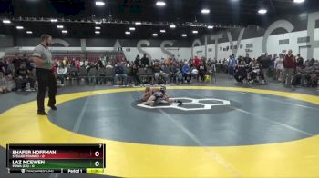 85 lbs Round 2 (8 Team) - Laz McEwen, POWA (CO) vs Shafer Hoffman, Steller Trained