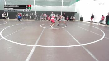 175 lbs Champ. Round 2 - Mack Misenhelter, Richmond vs Maddox Witt, Tuttle High School