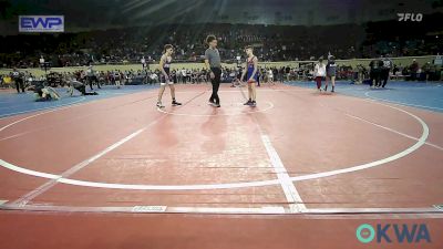 105 lbs Consi Of 16 #2 - Cooper Boyce, R.a.w. vs Bentley Mefford, Pryor Elementary Wrestling