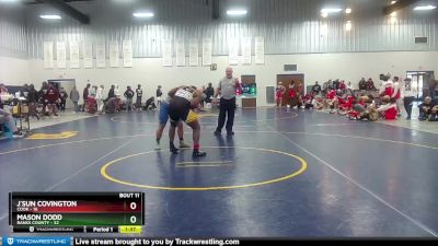 215 lbs Quarters & 1st Wb (16 Team) - J`Sun Covington, Cook vs Mason Dodd, Banks County