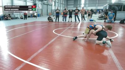 78.8-82.2 lbs Champ. Round 2 - George Brucick, Ambush Wrestling vs Lucas Navarro, Scrap Yard Garage Wrestling