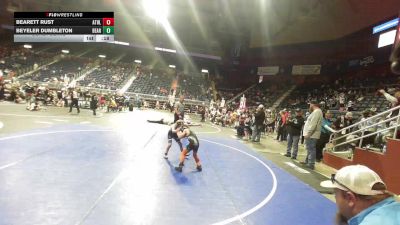 58 lbs Consolation - Bearett Rust, Athlos Wrestling vs Beyeler Dumbleton, Bear Cave WC