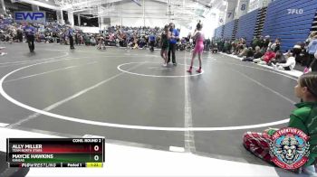 105 lbs Cons. Round 2 - Maycie Hawkins, Kansas vs Ally Miller, Team North Stars